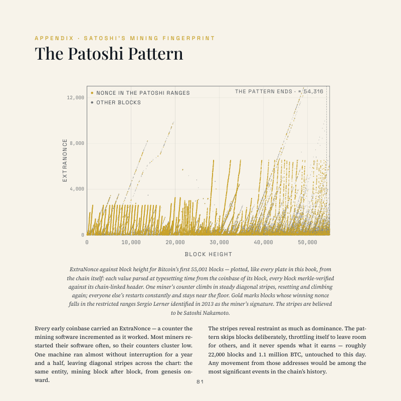 The Patoshi Pattern chart